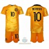 Maglia ufficiale Paesi Bassi Memphis Depay 10 Casa Mondiali 2022 per Bambino